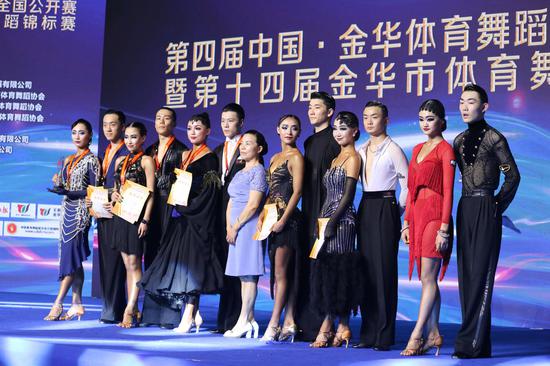 “Umay佑美”杯第四届中国•金华体育舞蹈全国公开赛成绩新鲜出炉